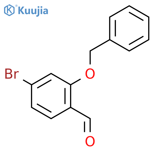 2-(Benzyloxy)-4-bromobenzaldehyde structure
