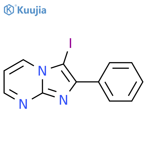 3-Iodo-2-phenylimidazo[1,2-a]pyrimidine structure