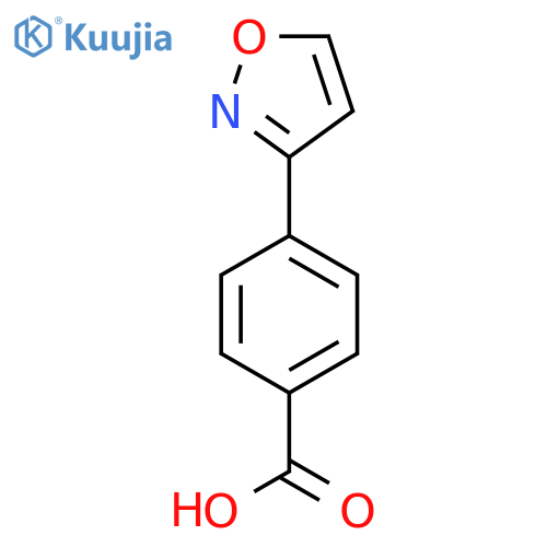 4-(1,2-oxazol-3-yl)benzoic acid structure