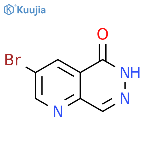 Pyrido[2,3-d]pyridazin-5(6H)-one, 3-bromo- structure