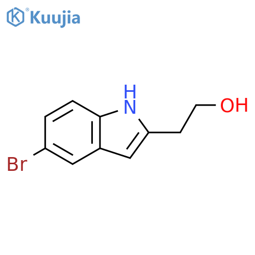 2-(5-bromo-1H-indol-2-yl)ethan-1-ol structure