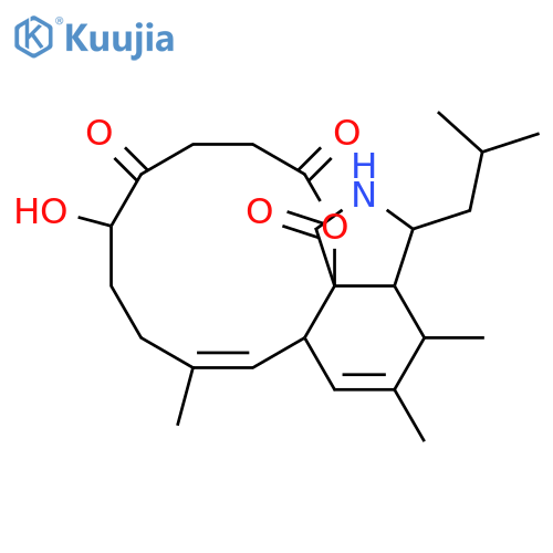 Aspochalasin I; 17-Epimer, 19,20-dihydro, 18-ketone structure