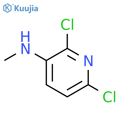 3-(N-Methylamino)-2,6-dichloropyridine structure