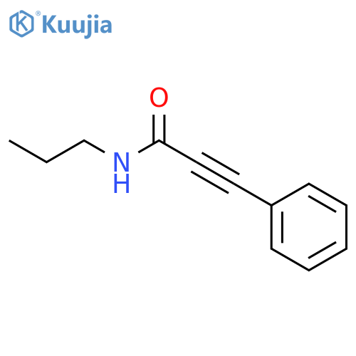 2-Propynamide, 3-phenyl-N-propyl- structure