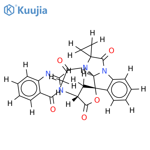 tryptoquivaline K structure