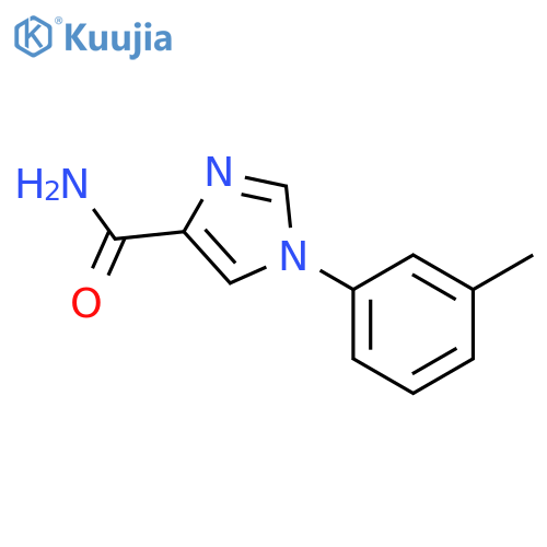 1-m-Tolyl-1H-imidazole-4-carboxylic acid amide structure