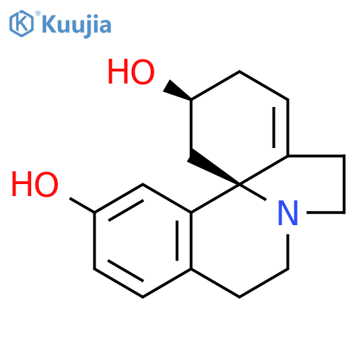 Erythrinan-3,15-diol,1,6-didehydro-, (3b)- (9CI) structure