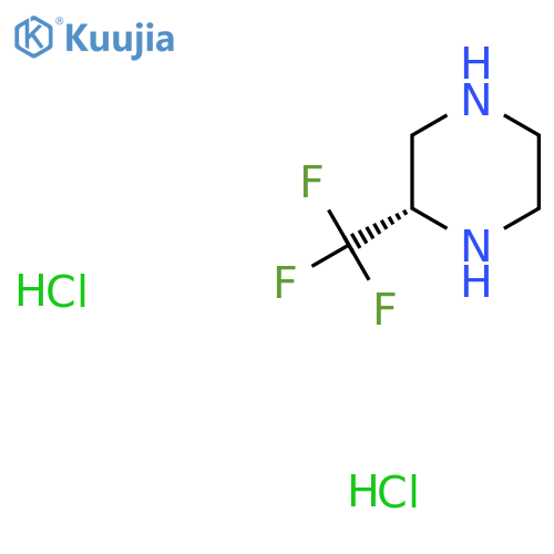 (S)-2-Trifluoromethylpiperazine Dihydrochloride structure
