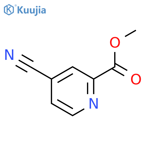 methyl 4-cyanopyridine-2-carboxylate structure