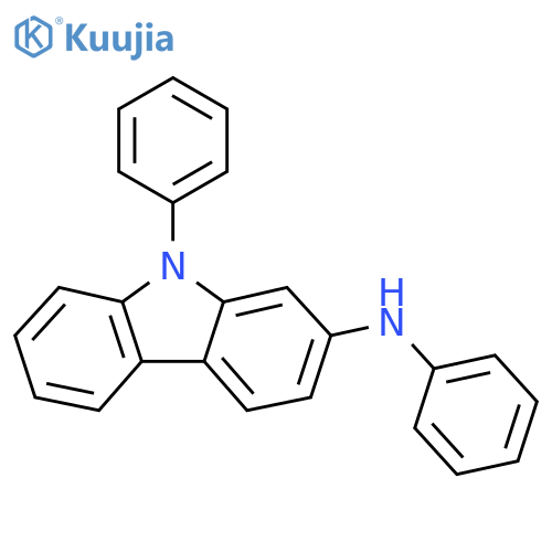 N,9-Diphenyl-9H-carbazol-2-amine structure
