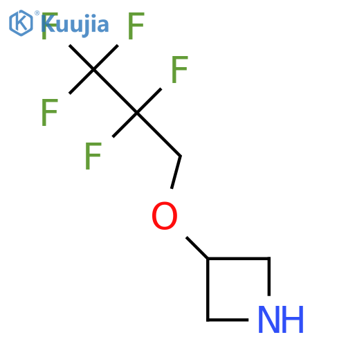 3-(2,2,3,3,3-pentafluoropropoxy)azetidine structure