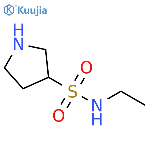 N-ethylpyrrolidine-3-sulfonamide structure