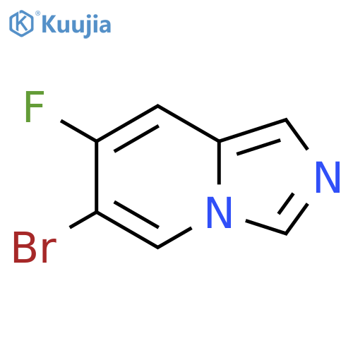 6-Bromo-7-fluoroimidazo[1,5-a]pyridine structure