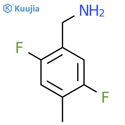 1-(2,5-difluoro-4-methylphenyl)methanamine structure