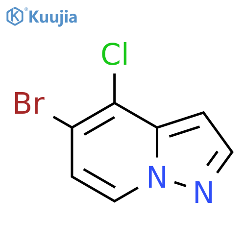 5-Bromo-4-chloropyrazolo[1,5-a]pyridine structure