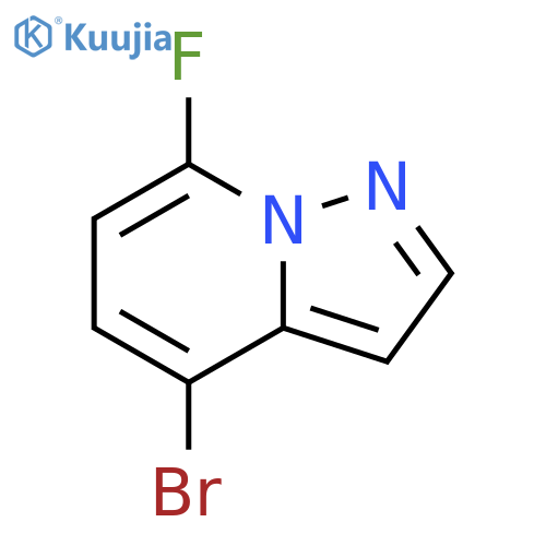 4-bromo-7-fluoropyrazolo[1,5-a]pyridine structure