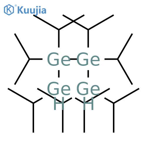 Tetragermane, 1,1,2,2,3,3,4,4-octakis(1-methylethyl)- structure