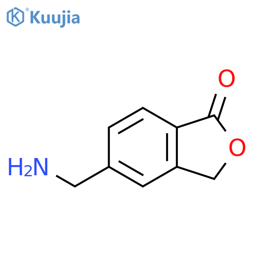 5-(aminomethyl)-1,3-dihydro-2-benzofuran-1-one structure
