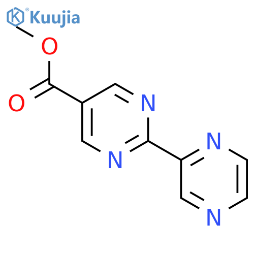 Methyl 2-(pyrazin-2-YL)pyrimidine-5-carboxylate structure