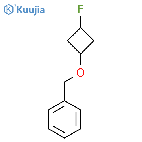 (3-fluorocyclobutoxy)methylbenzene structure