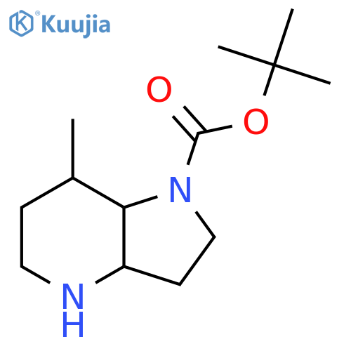tert-butyl 7-methyl-octahydro-1H-pyrrolo[3,2-b]pyridine-1-carboxylate structure