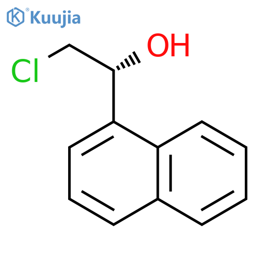 (1R)-2-chloro-1-(naphthalen-1-yl)ethan-1-ol structure