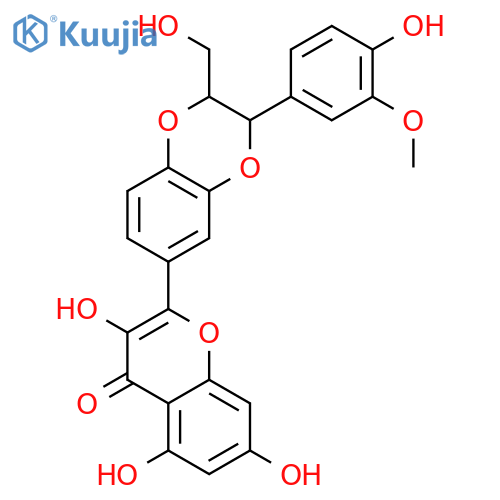 2,3-Dehydrosilybin structure