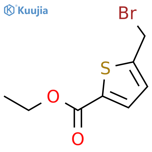 Ethyl 5-(bromomethyl)thiophene-2-carboxylate structure