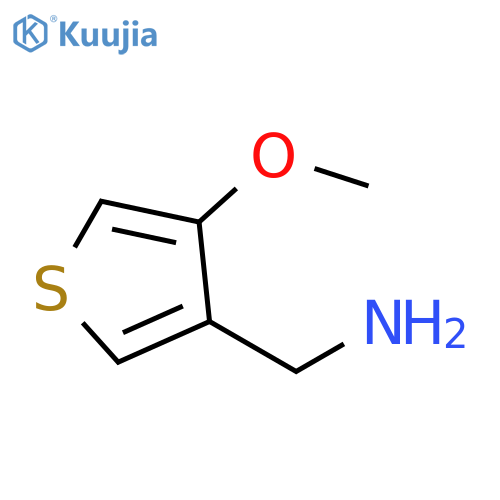 (4-methoxythiophen-3-yl)methanamine structure