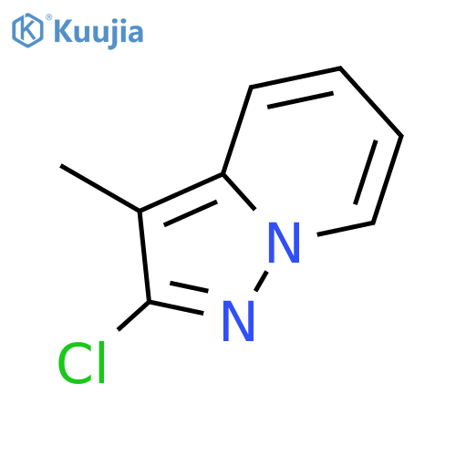 2-Chloro-3-methylpyrazolo[1,5-a]pyridine structure
