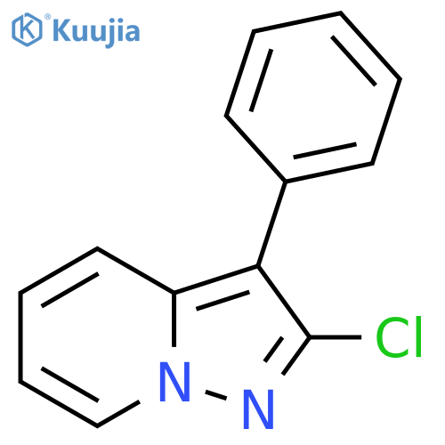 2-Chloro-3-phenylpyrazolo[1,5-A]pyridine structure
