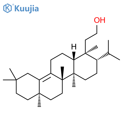 1-Chryseneethanol,1,2,3,4,4a,4b,5,6,6a,7,8,9,10,11,12,12a-hexadecahydro-1,4a,4b,6a,9,9-hexamethyl-2-(1-methylethyl)-,(1S,2S,4aR,4bS,6aR,12aR)- structure