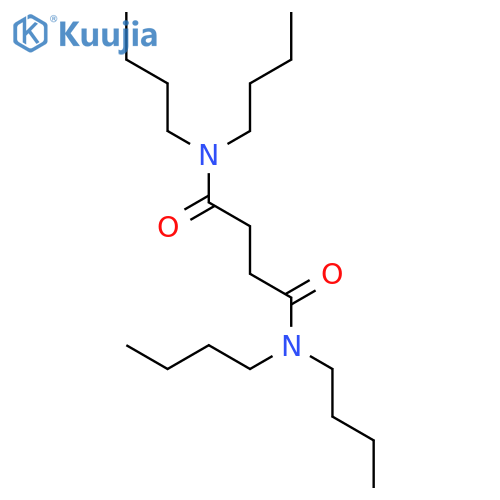 Butanediamide, N,N,N',N'-tetrabutyl- structure