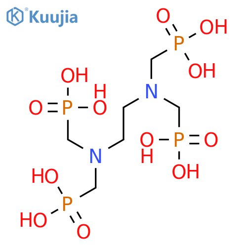 Ethylenediaminetetra(methylenephosphonic acid) structure