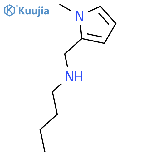 butyl(1-methyl-1H-pyrrol-2-yl)methylamine structure