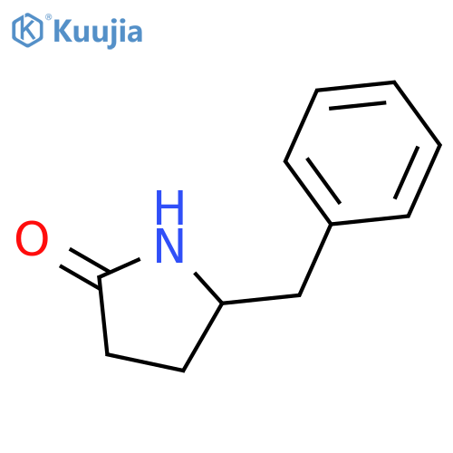 5-benzylpyrrolidin-2-one structure