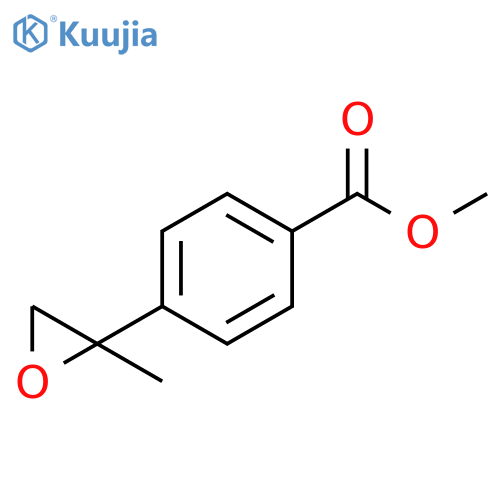 methyl 4-(2-methyloxiran-2-yl)benzoate structure
