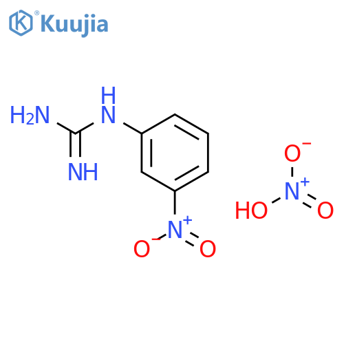 3-NITROPHENYLGUANIDINE NITRATE structure
