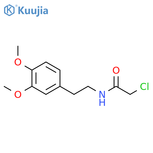 N-(Chloroacetyl)-2-(3,4-dimethoxyphenyl)ethylamine structure