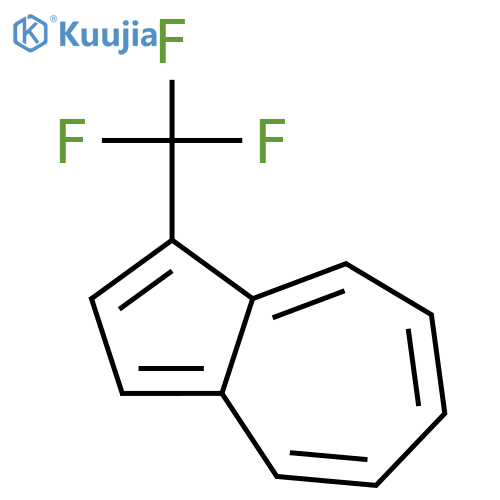 Azulene, 1-(trifluoromethyl)- structure