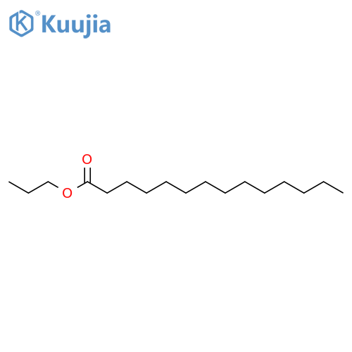 Propyl myristate structure