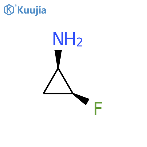 (1R,2S)-2-fluorocyclopropan-1-amine structure