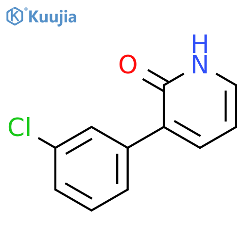 3-(3-Chlorophenyl)-2-hydroxypyridine structure