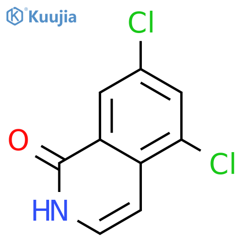 5,7-dichloro-2H-isoquinolin-1-one structure