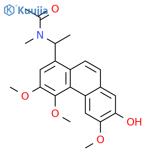 1-(N-Acetyl-N-methylamino)ethyl-3,4,6-trimethoxy-7-hydroxyphenanthrene structure