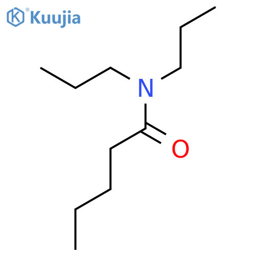 Pentanamide,N,N-dipropyl- structure