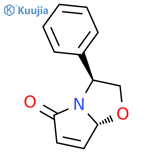 Pyrrolo[2,1-b]oxazol-5(7aH)-one, 2,3-dihydro-3-phenyl-, (3S-cis)- structure