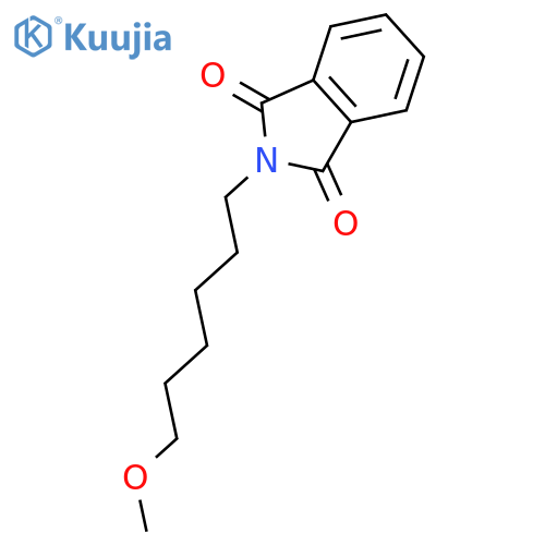 1H-Isoindole-1,3(2H)-dione, 2-(6-methoxyhexyl)- structure