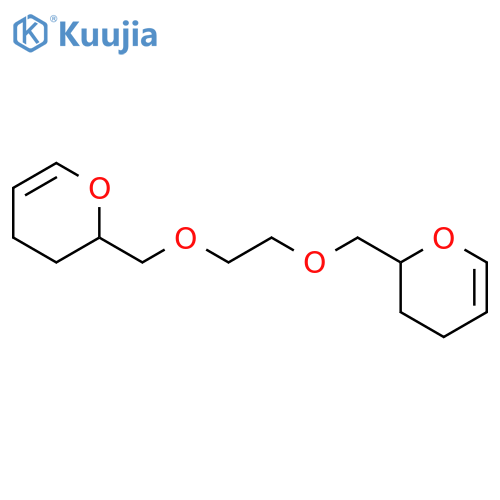 2,2'-[Ethane-1,2-diylbis(oxymethylene)]di(3,4-dihydro-2H-pyran) structure