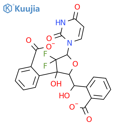 2’,2’-Difluoro-2’-deoxyuridine 3',5'-Dibenzoate structure